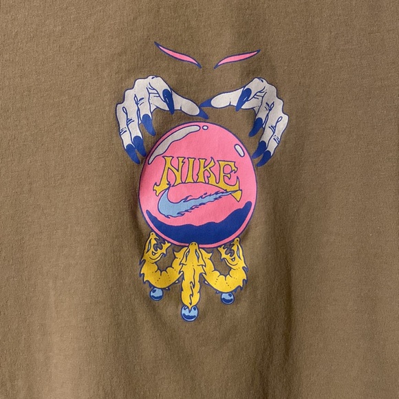 Nike Tan Graphic Tee Men’s Medium - Picture 2 of 4